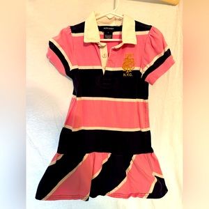 Ralph Lauren girls size 5 polo dress